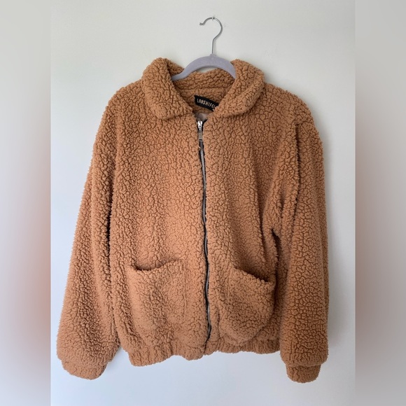 Jackets & Blazers - Fuzzy Brown Jacket